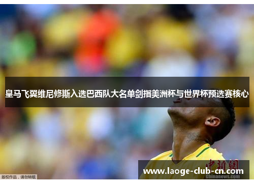 皇马飞翼维尼修斯入选巴西队大名单剑指美洲杯与世界杯预选赛核心 皇马飞翼维尼修斯入选巴西队大名单剑指美洲杯与世界杯预选赛核心